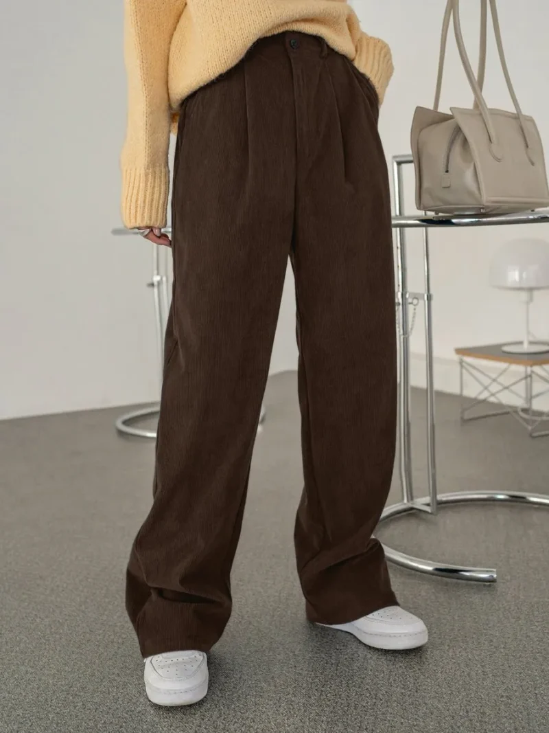 Straight Leg Regular Business Casual Pants