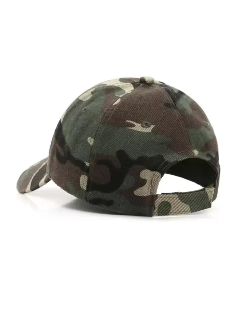 Men Camo Print Baseball Cap