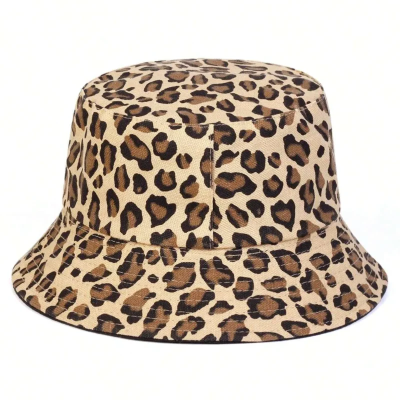 Leopard Print Bucket Hat