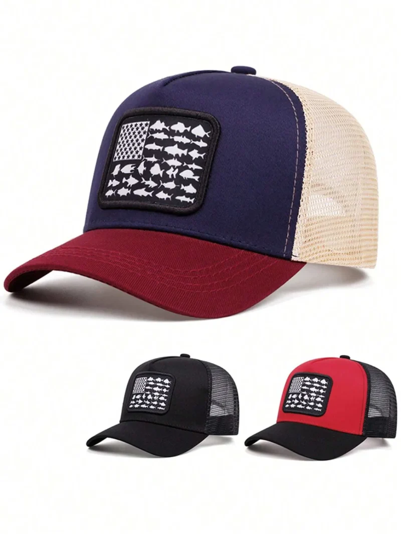 Fishing School Embroidered Trucker Cap