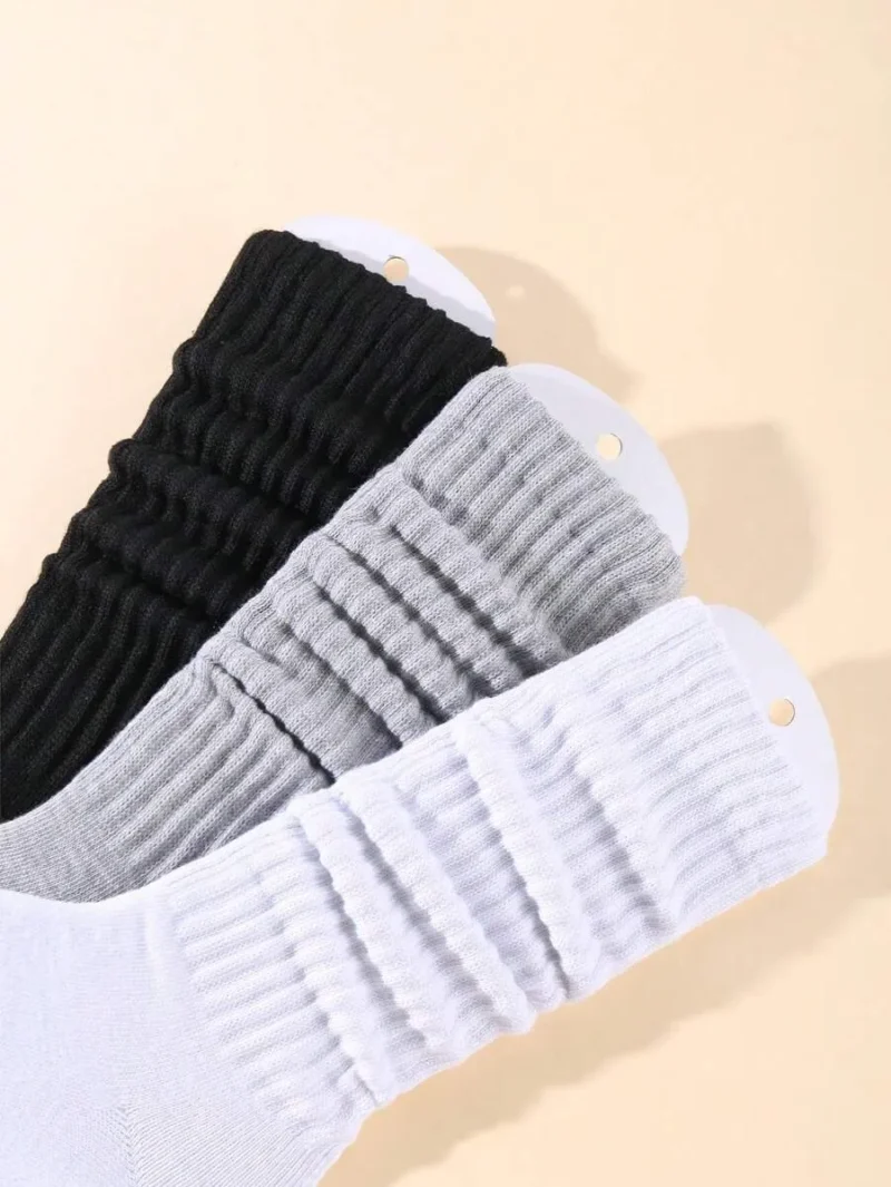 Knit Socks Slouchy Socks Women Scrunch Socks