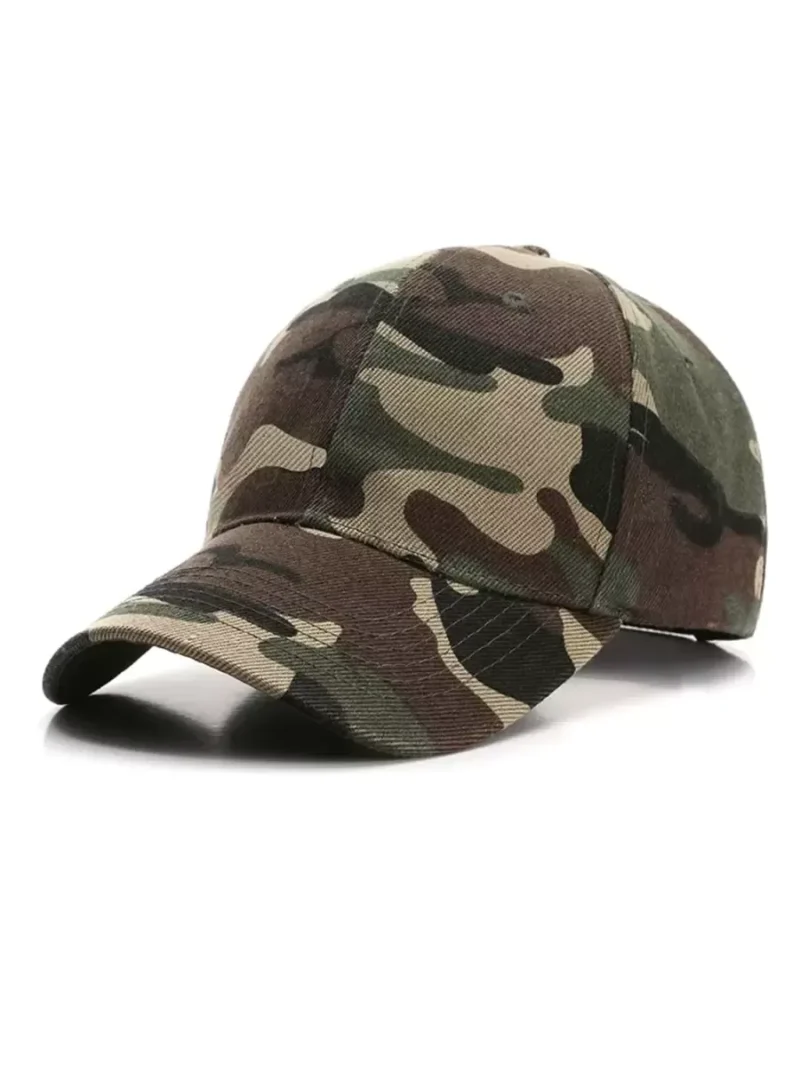 Men Camo Print Baseball Cap
