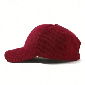 Simple Corduroy Casual Beret Hat