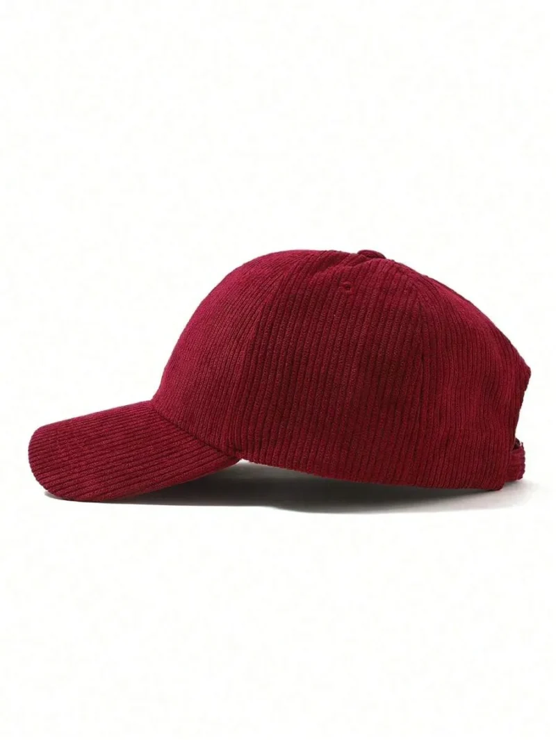 Simple Corduroy Casual Beret Hat