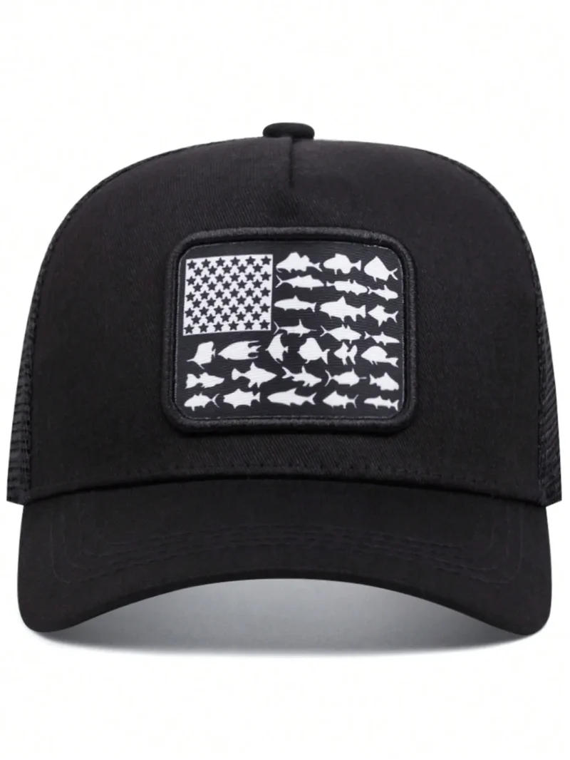 Fishing School Embroidered Trucker Cap