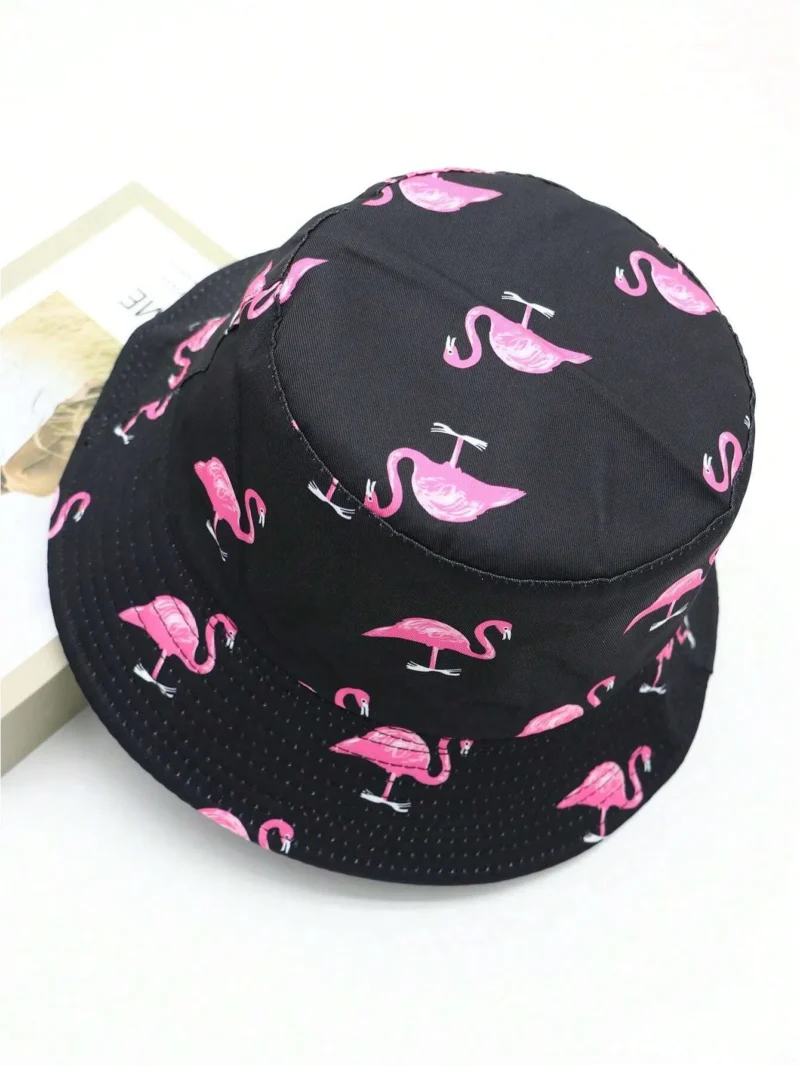 Double-Sided Bucket Hat With Tropical Rainforest