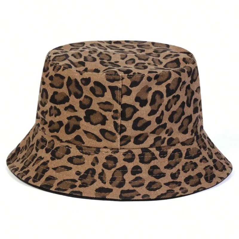 Leopard Print Bucket Hat
