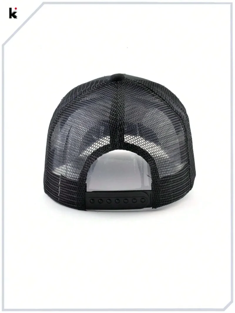 Embroidered Goat Patch Trucker Hat