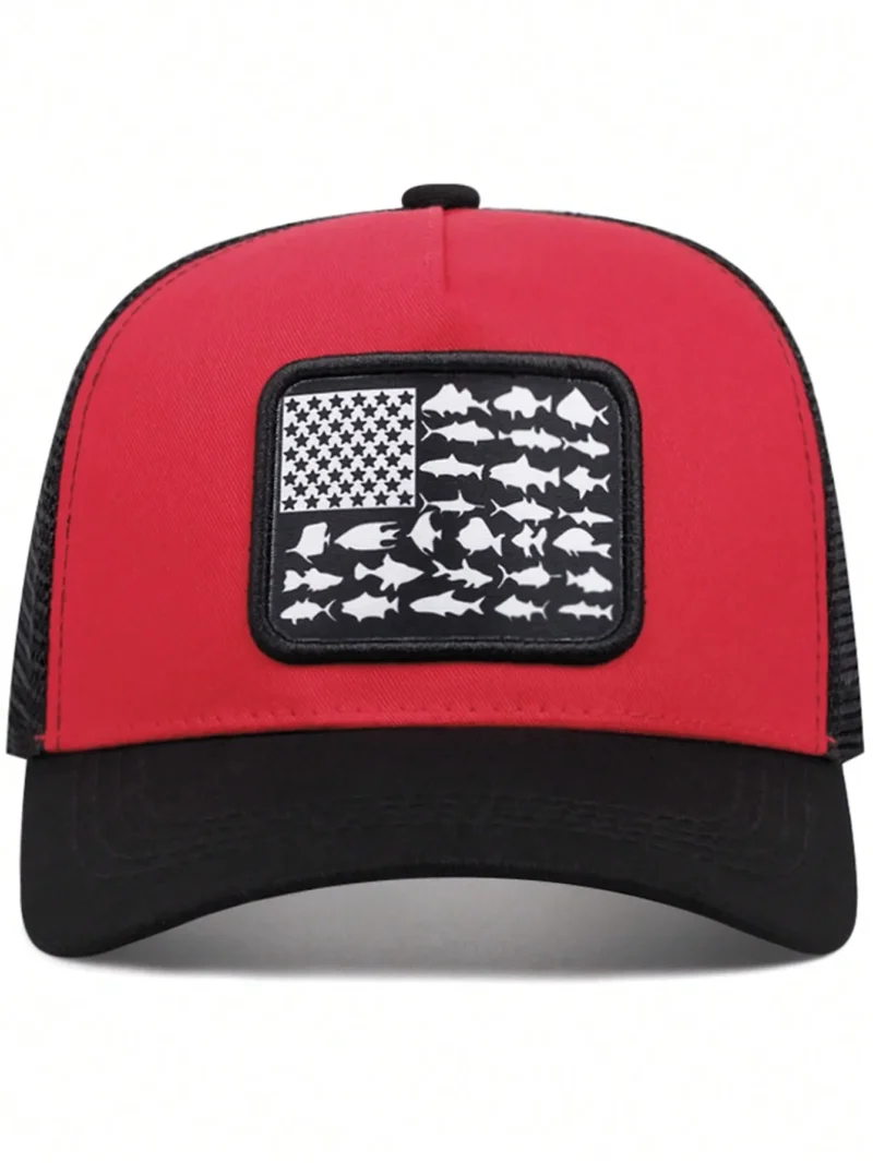 Fishing School Embroidered Trucker Cap