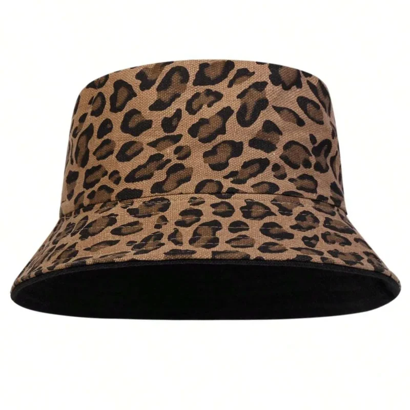 Leopard Print Bucket Hat