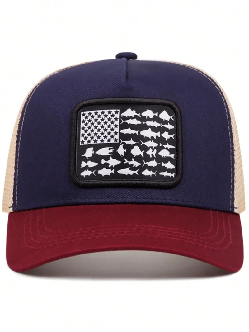 Fishing School Embroidered Trucker Cap