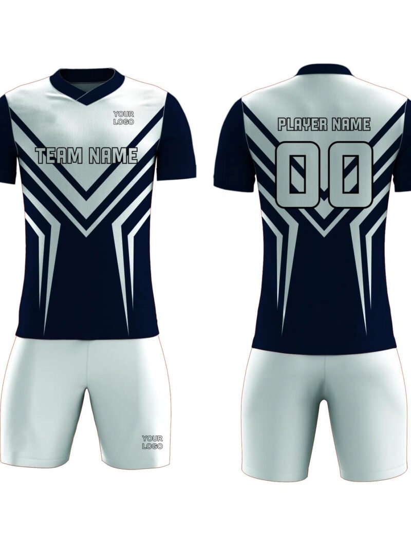 Black and White Badminton Uniform