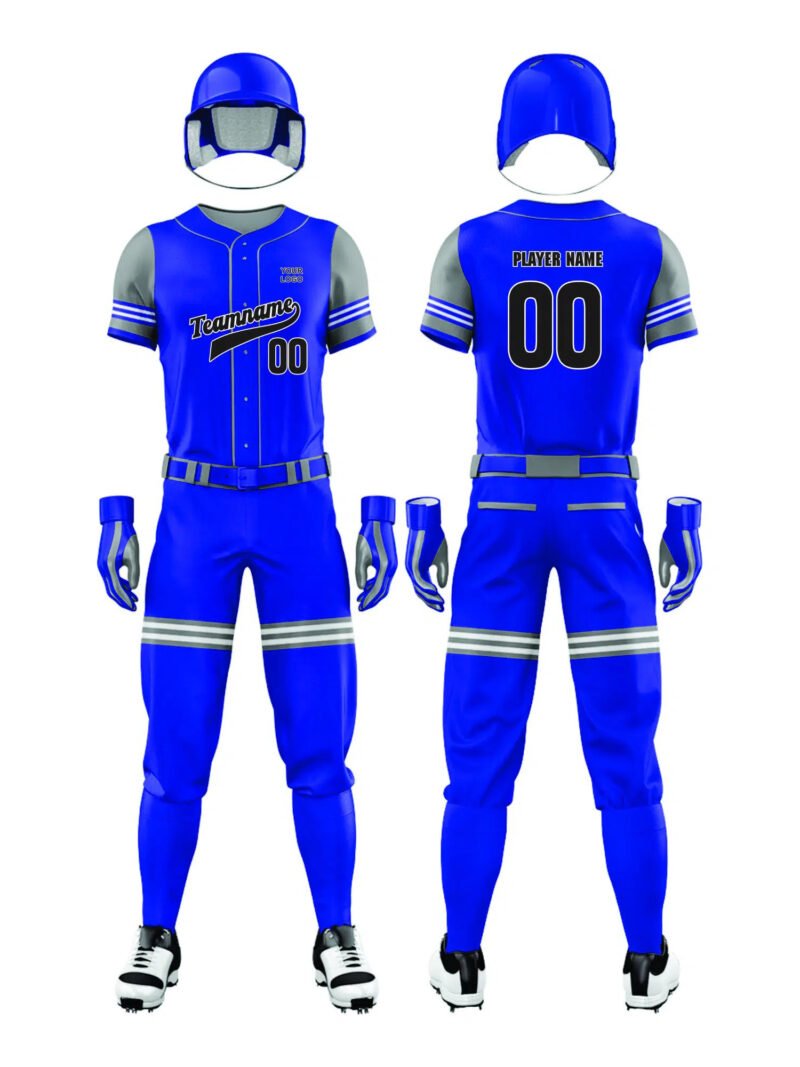 Blue Softball Uniform