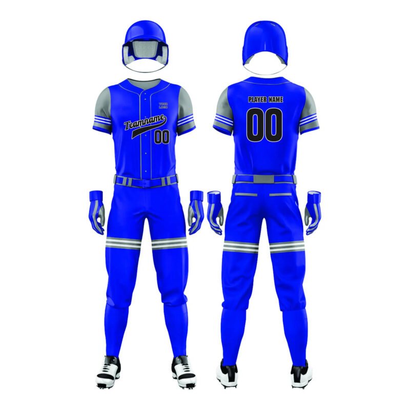 Blue Softball Uniform