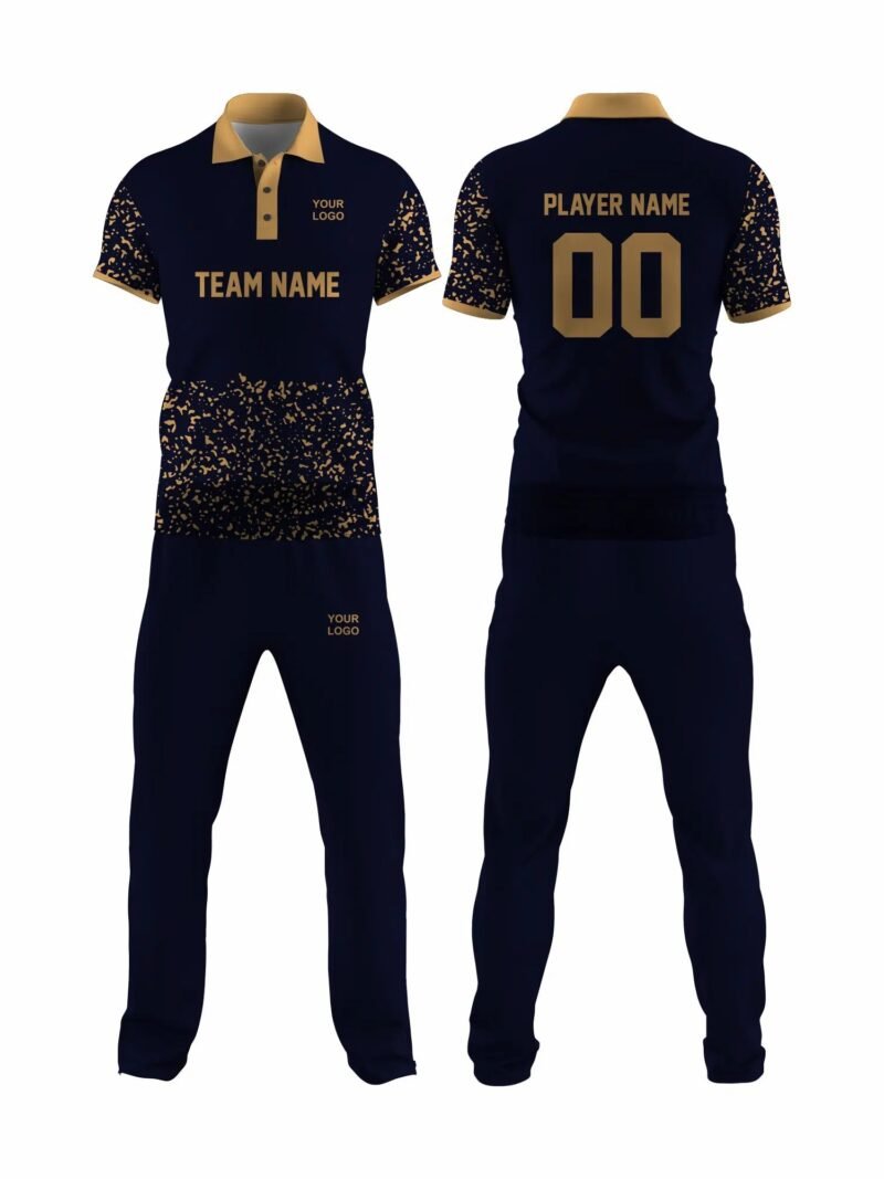 Dark Blue Cricket Uniform