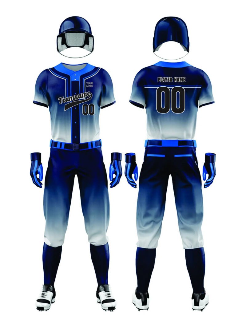 Dark Blue Softball Uniform