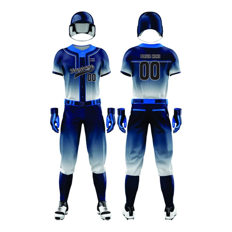Dark Blue Softball Uniform