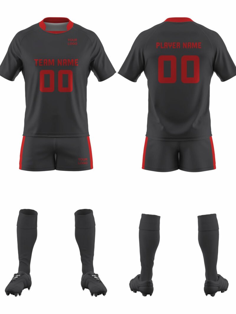Dark Grey Lacrosse Uniform