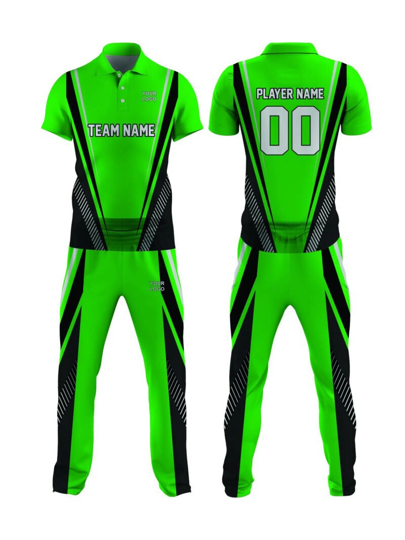 Green Cricket Uniform