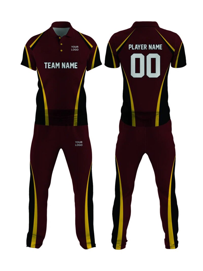 Maroon Cricket Uniform