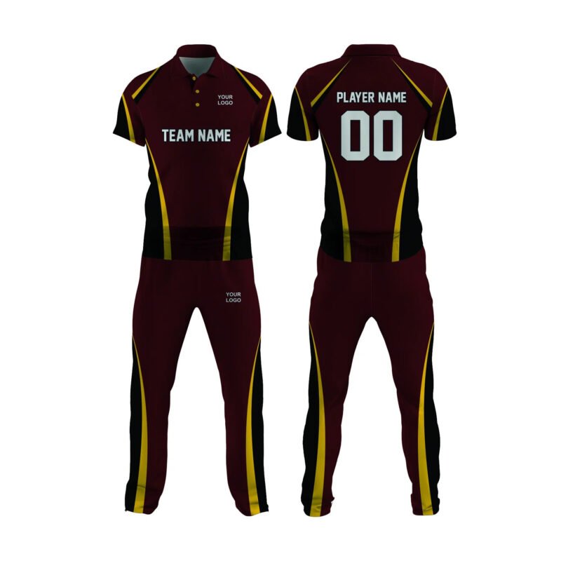 Maroon Cricket Uniform