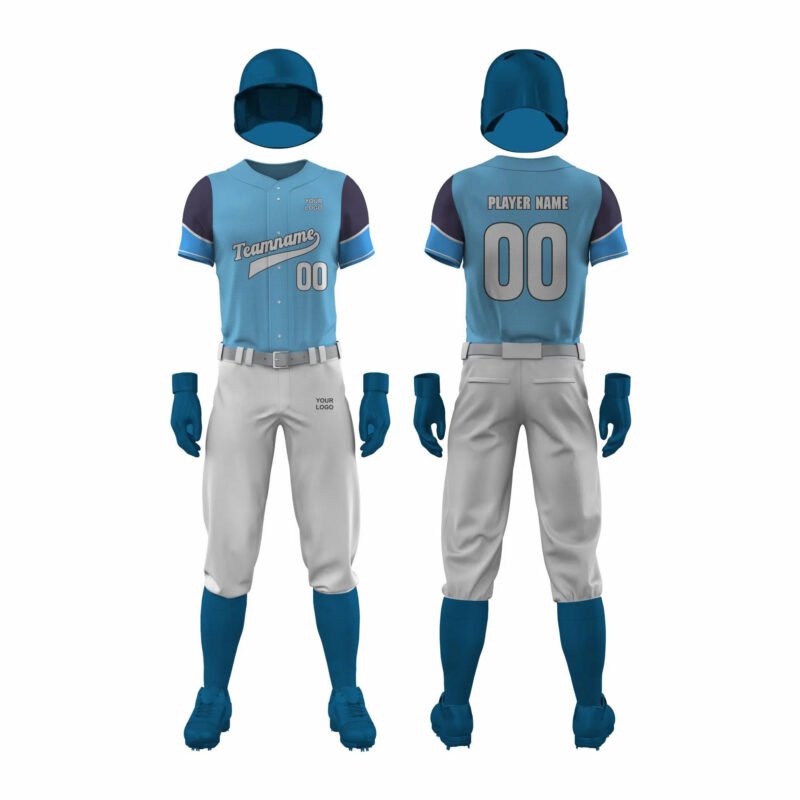 Ocan Blue Softball Uniform