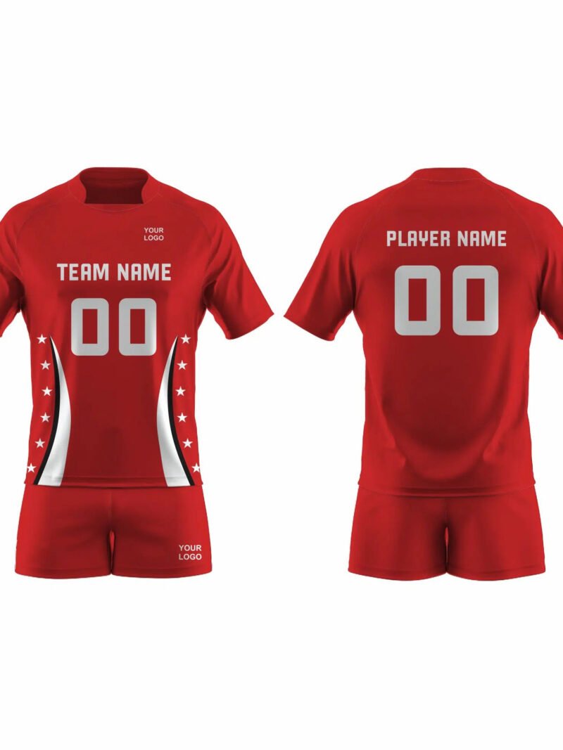 Red Volleyball Uniform