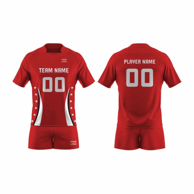 Red Volleyball Uniform