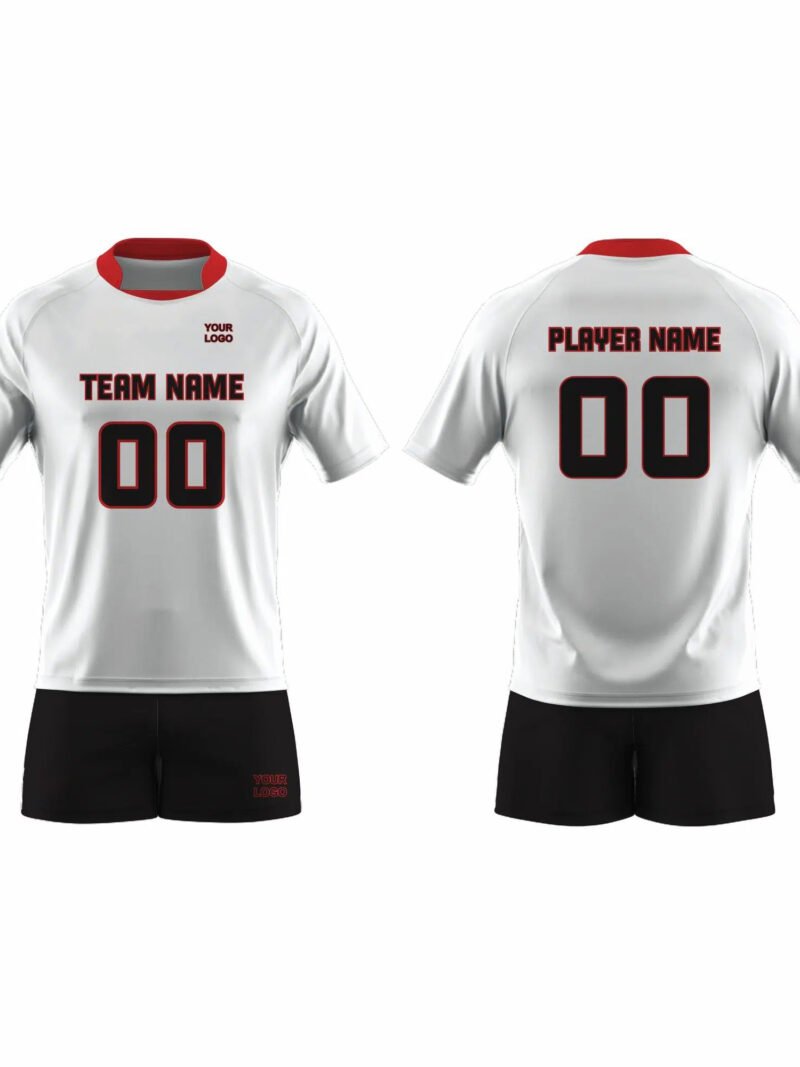 White Volleyball Uniform