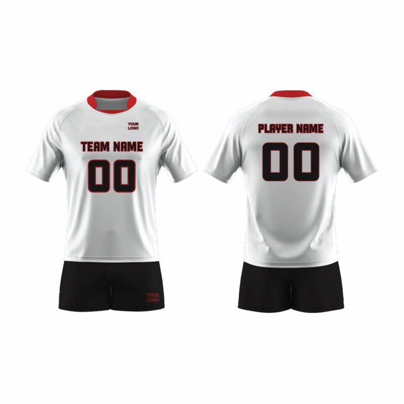 White Volleyball Uniform