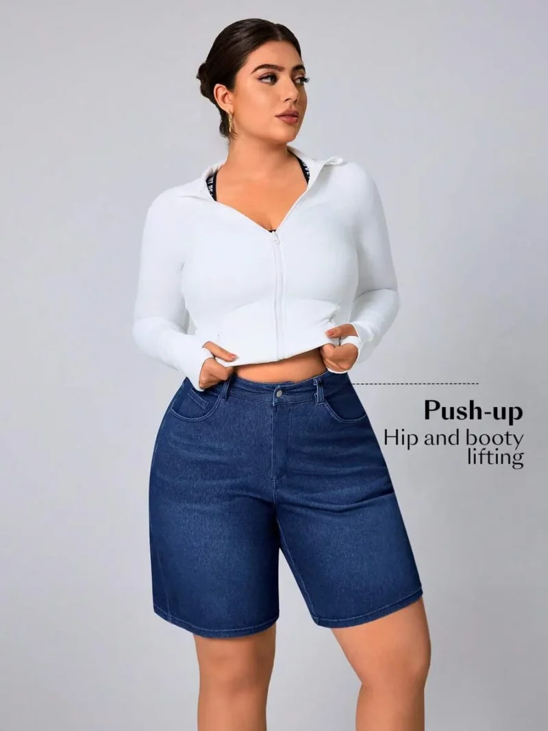 Women Versatile Casual Denim Shorts