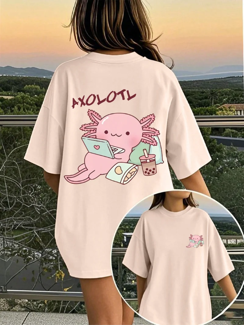 Printed Pullover Short Sleeve T Shirt