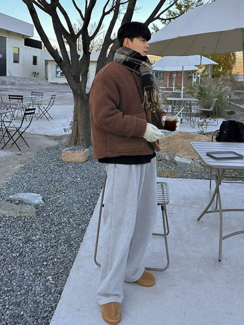 Solid Color Jacket For Autumn