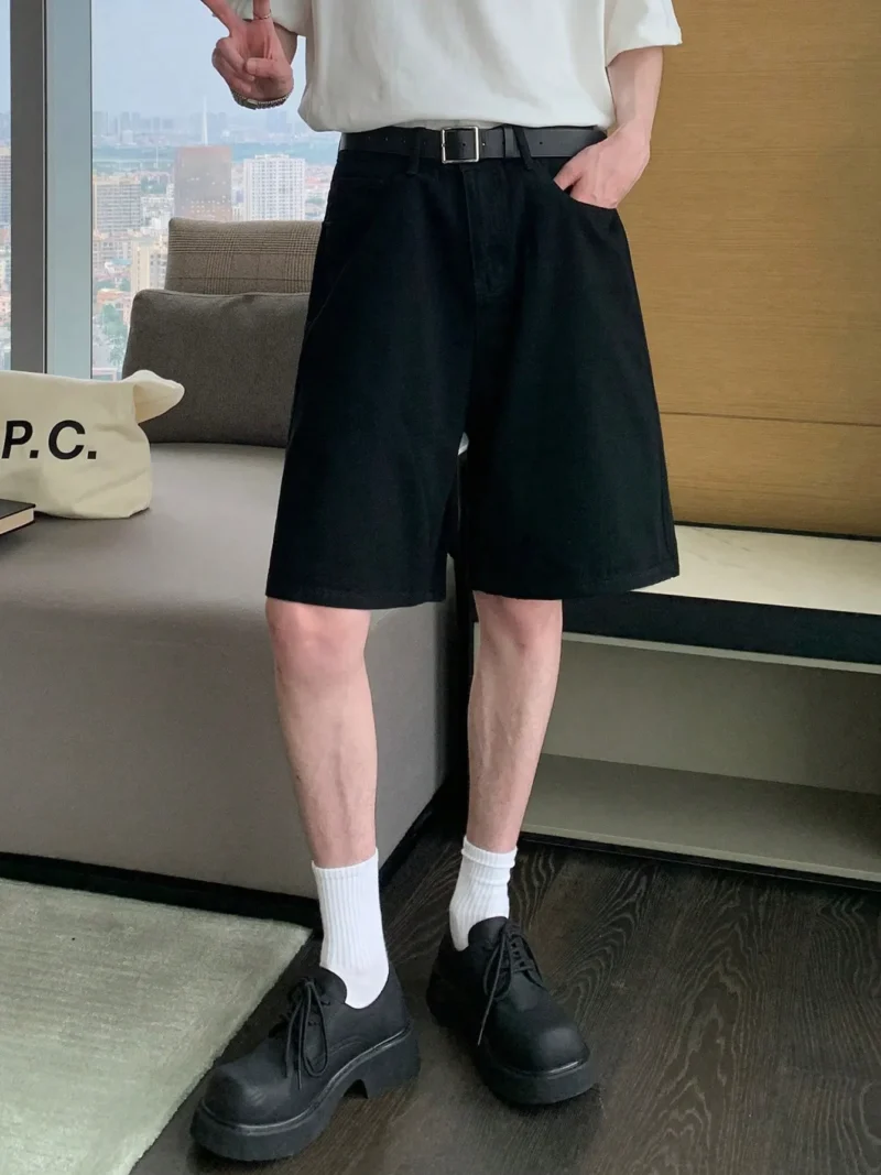 Casual Denim Shorts With Pockets Versatile Summer Denim Shorts