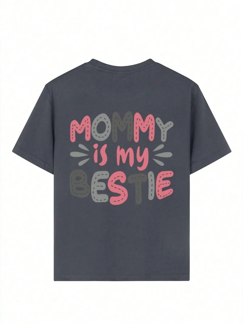 Casual Graphic Print Crew Neck Short Sleeve T Shirt Top  Summer