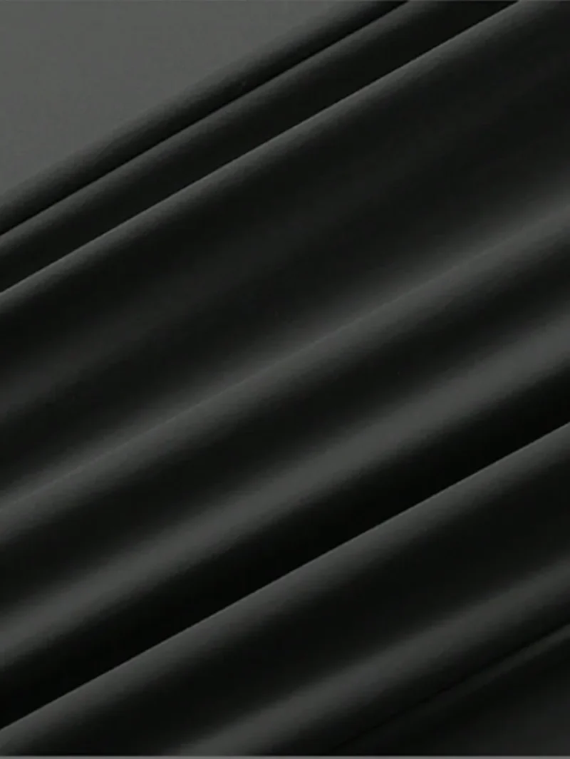 Elastic Black Jogger Pants
