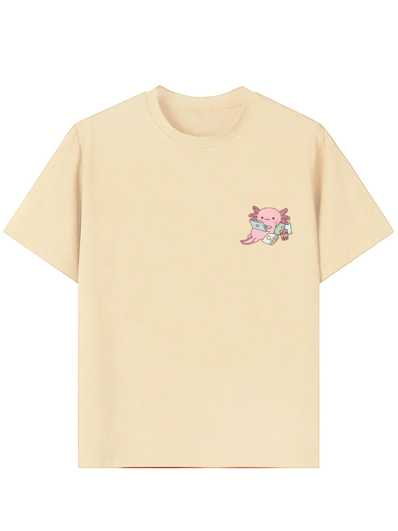 Printed Pullover Short Sleeve T Shirt