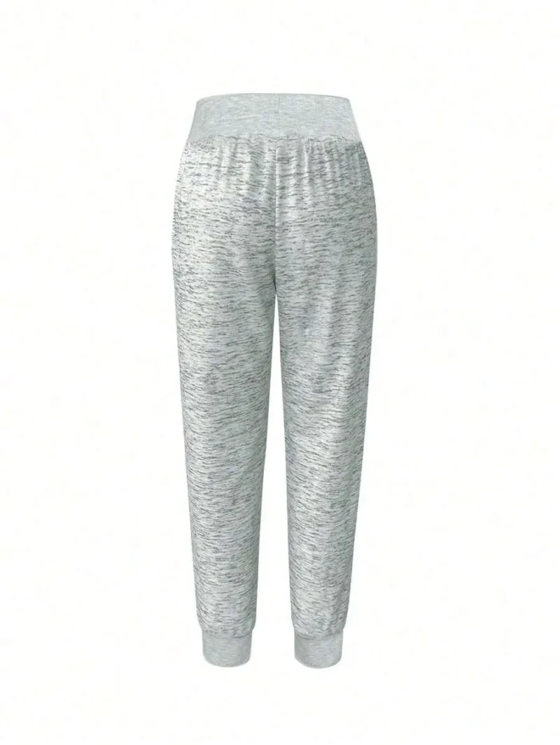 Casual Slim Elastic Waist Printed Skinny Pants