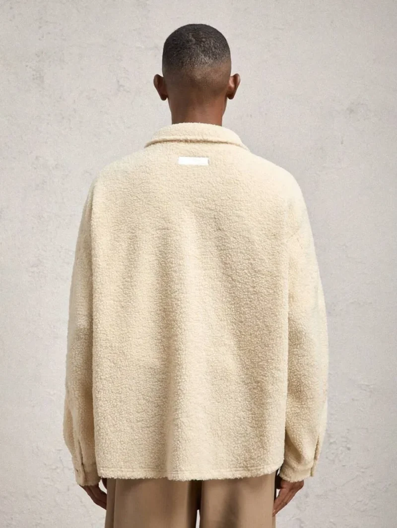 Knitted Slim Fit Stand Collar Long Sleeve Jacket