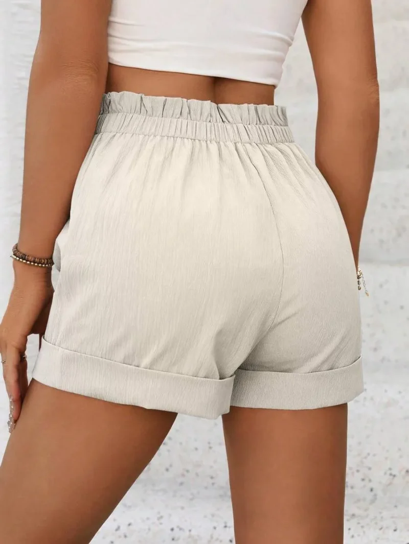 Casual Simple Solid Color Shorts